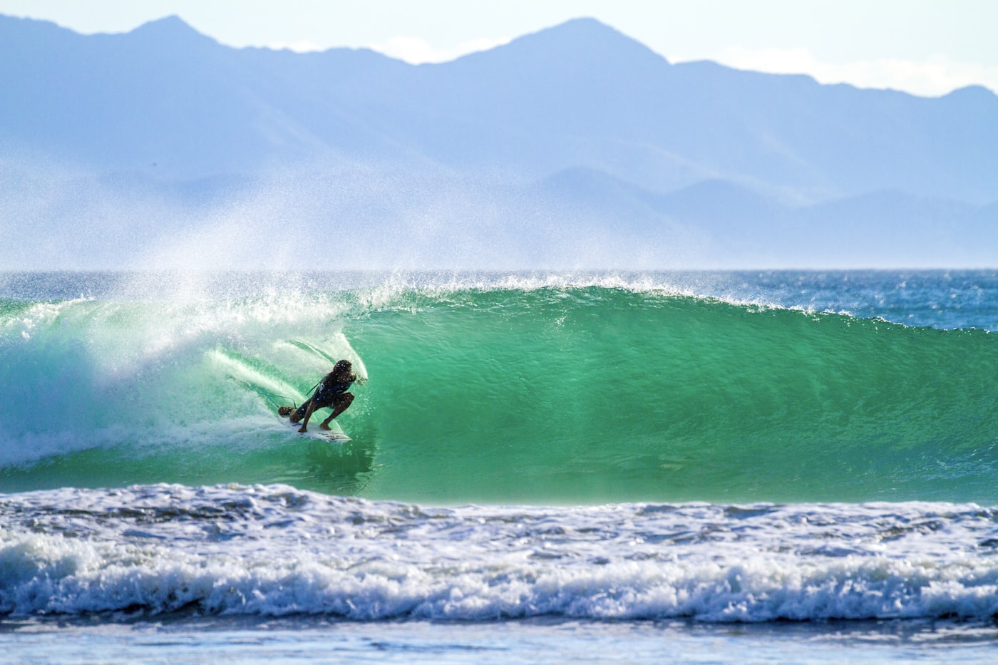 Surfing in Nicaragua.
